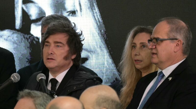 Milei blasts Iran on anniversary of attack on Israeli embassy