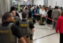 Photos show ICE agents at US airports as TSA staffing shortages disrupt air travel