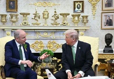 Photos show St. Patrick's Day celebrations at the White House through the years