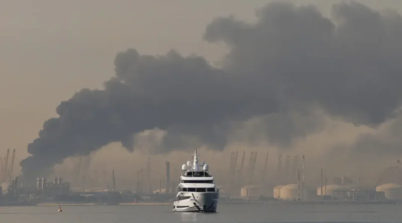 Photos show damage to Dubai luxury tourist hotspot after Iranian strike