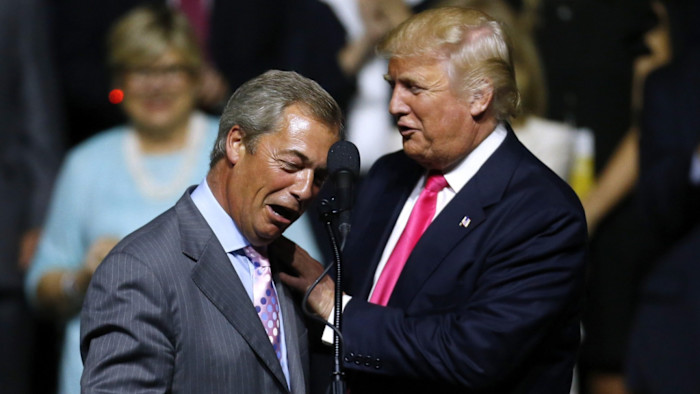 Reform UK figures braced for electoral damage from Trump links