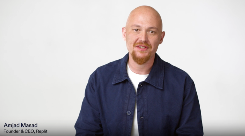 Replit founder CEO Amjad Masad