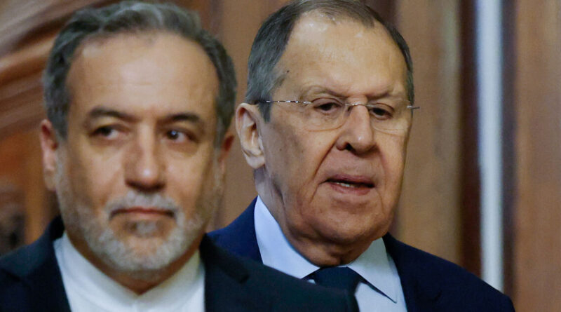 Russian and Iranian foreign ministers discuss possibility of conflict settlement