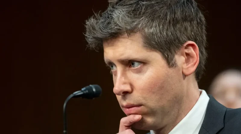 Sam Altman is stuck playing defense. It all started a week ago.