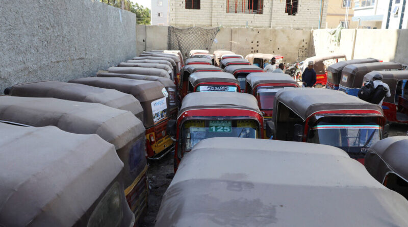 Somalia's tuk-tuks stall as Iran war drives fuel price spike