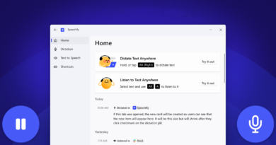Speechify's Windows app uses local models for transcription and dictation | TechCrunch