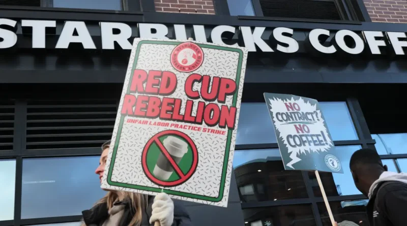 Starbucks union lowers proposed wage floor to $17 in bid to restart contract talks