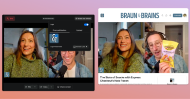 Substack recording studio