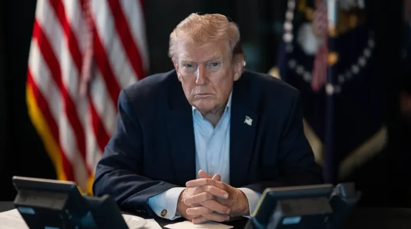 Trump in phone call: Iran is 'running out of launchers'