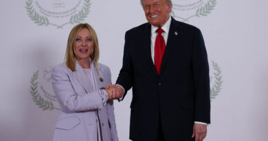 Trump praises Italy PM Meloni's willingness to help in U.S.-Israel war with Iran