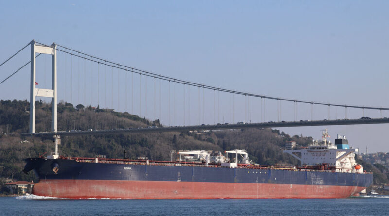Turkey condemns attack on Black Sea oil tanker that departed Russia