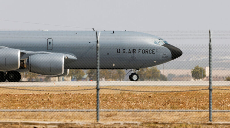 US aircraft leave Spain after government says bases cannot be used for Iran attacks