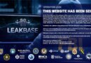 a notice on LeakBase, saying that the site has been seized by law enforcement