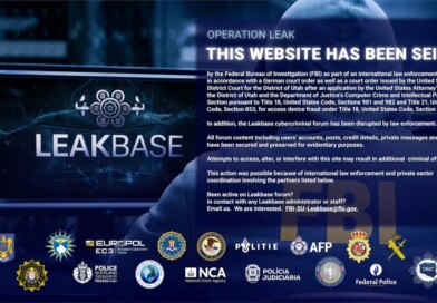 a notice on LeakBase, saying that the site has been seized by law enforcement