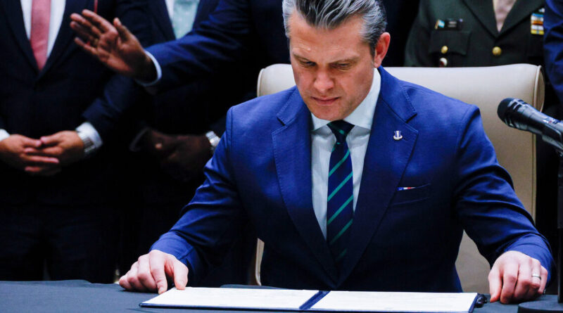 US not expanding military objectives in Iran, Hegseth says