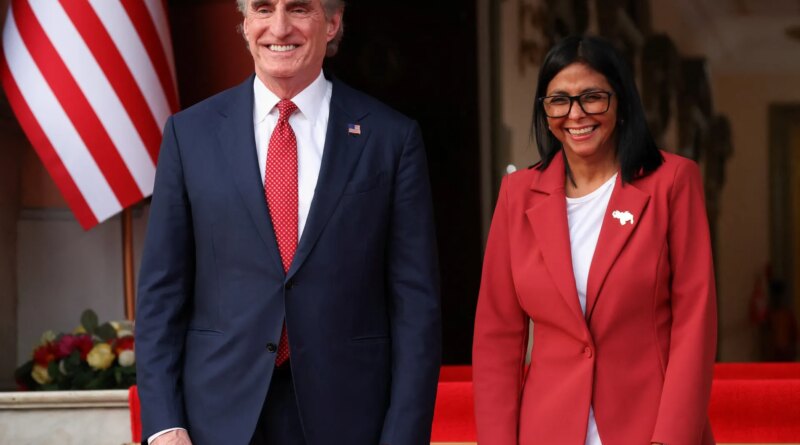 Venezuela’s president vows mining reform amid visit from US cabinet member