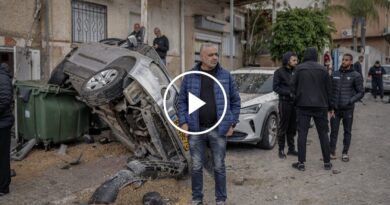 Video: Missile Hits Town in Central Israel