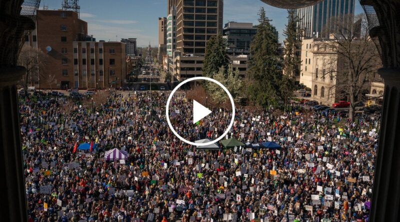 Video: ‘No Kings’ Protesters Rally From Coast to Coast