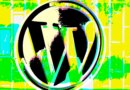 stylized WordPress logo