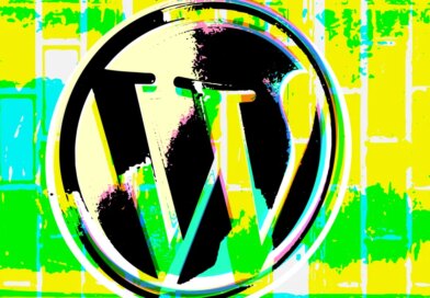 stylized WordPress logo