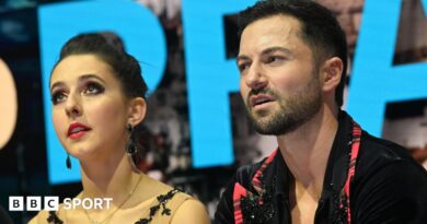 Japan's Kaori Sakamoto performs during the free skate programme at the World Championships in Prague