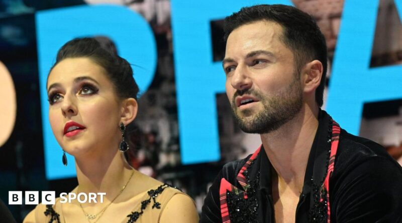 Japan's Kaori Sakamoto performs during the free skate programme at the World Championships in Prague