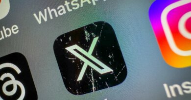 X icon on a smartphone screen