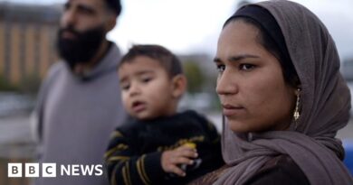 'Our home is gone': BBC speaks to displaced families in Lebanon