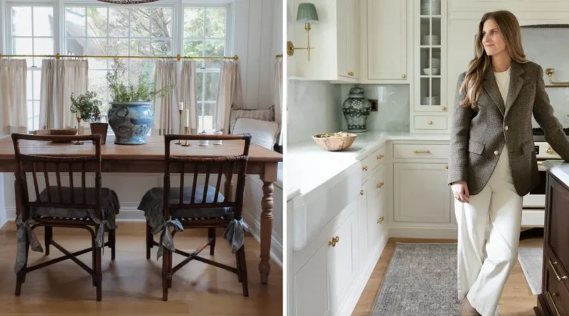 A woman turned her dated 2000s kitchen into a cozy, modern space for $150,000
