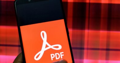 In this Photo illustration an Adobe PDF logo seen displayed on a Smartphone.