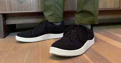 Front view of Allbirds Canvas Pacer