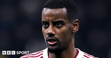 Alexander Isak during Liverpool's Champions League match Inter Milan in December 2025