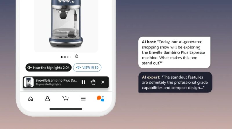 Amazon launches an AI-powered audio Q&A experience on product pages | TechCrunch