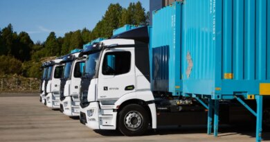 Einride electric trucks