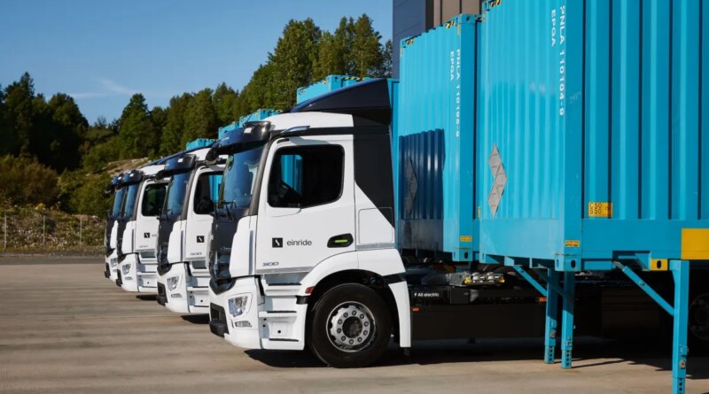 Einride electric trucks