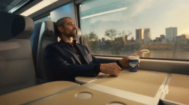 Amtrak is mimicking luxury car ads to convince you to take the train