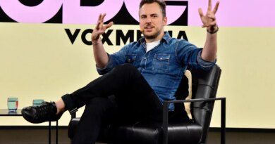 Mike Krieger, co-founder, Artifact speaks onstage during Vox Media's 2023 Code Conference