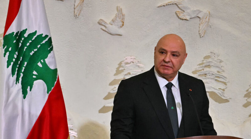 Aoun says Lebanon seeks 'permanent agreements' with Israel after White House invite