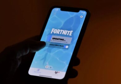 Fortnite Epic Games loading on phone