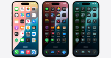 a photo of an iPhone running iOS 18 held in someone's hand.