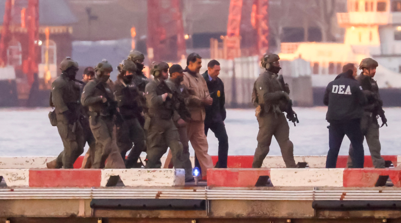 Ousted Venezuelan President Nicolas Maduro Appears In Federal Court