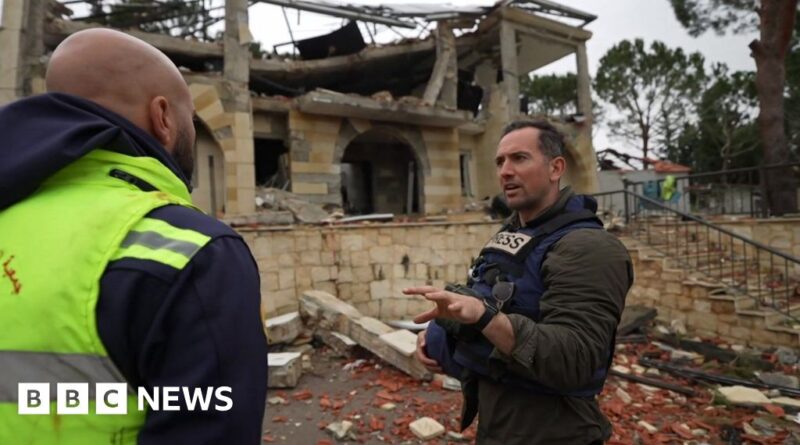 BBC joins paramedics on duty in Lebanon after Israeli air strikes