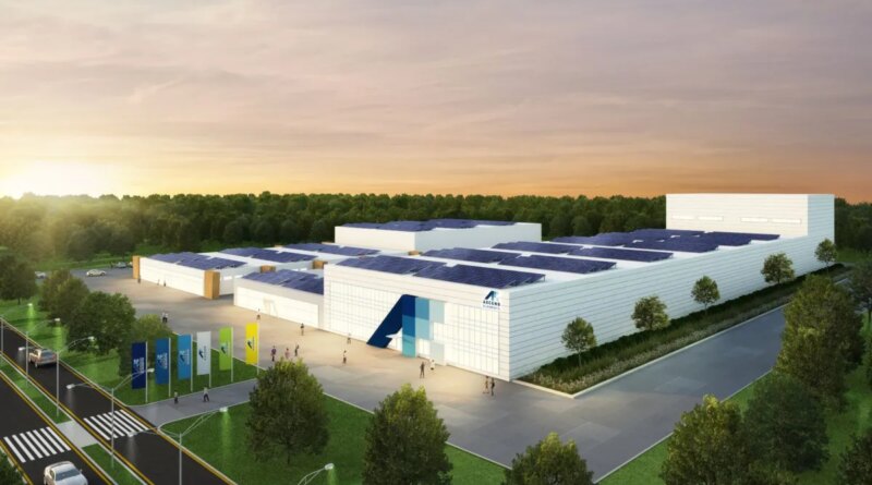 A rendering of Ascend Elements factory in Kentucky.