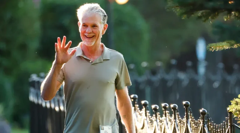 Billionaire Netflix cofounder Reed Hastings is leaving the company