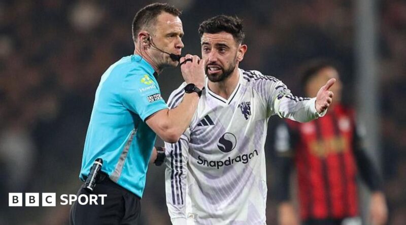 A graphic of Premier League players from every team in the division in 2025-26 season, with the Premier League trophy in front of them.