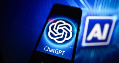In this photo illustration a Chat GPT logo is seen displayed on a smartphone with Artificial Intelligence (AI) logo in the background.
