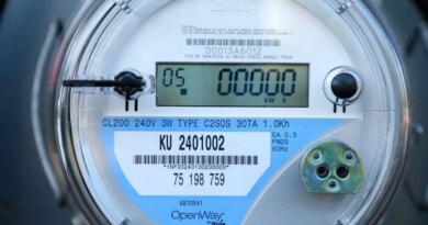Kentucky Utility electric meter. Kentucky Utilities is asking the Kentucky Public Service Commission to approve a rate hike that would raise base rates for residential customers by 13.6%.