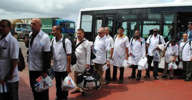 Cuba sent doctors. Washington sent a destroyer.