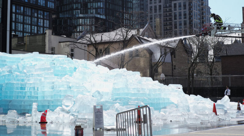 Drake’s Ice Installation for New ‘Iceman’ Album Brings Headaches to Toronto