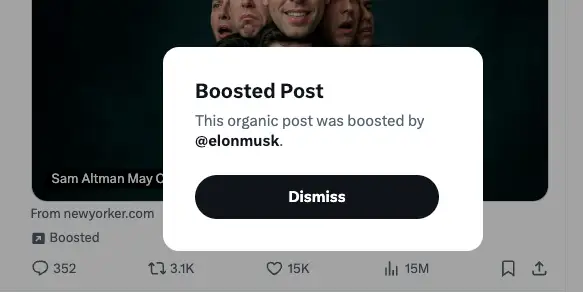 Elon Musk really wants to make sure you've read Ronan Farrow's Sam Altman investigation